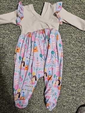 Ms Rachael 1st Birthday Romper!